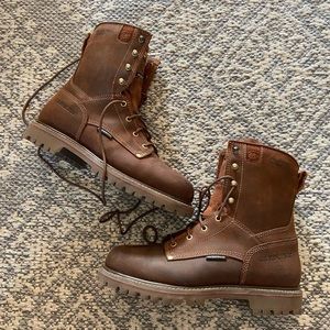 New Carolina Waterproof Leather Work Boots Sz 10.5